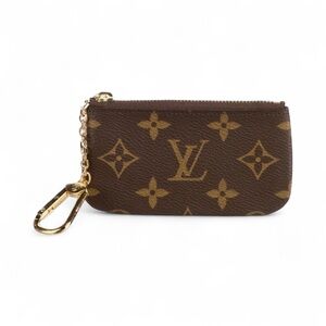 Louis Vuitton Monogram Pochette Cles Key Holder chain